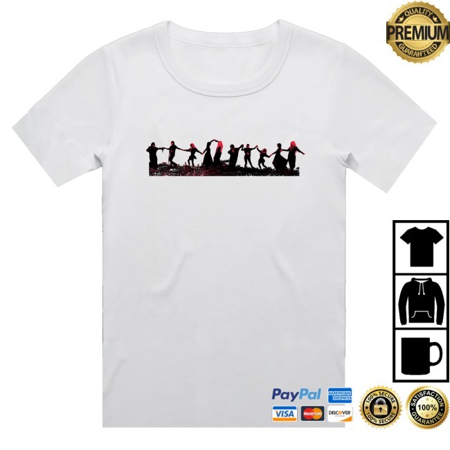 Trending The Last Dinner Party Merch Silhouette Print White Baby Shirt Official The Last Dinner Party Merch Silhouette Print White Baby Shirt