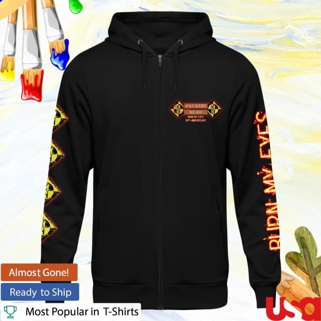 Ten Ton Trading Co Merch Burn My Eyes 30Th Anniversary Burn My Eyes Hoodie