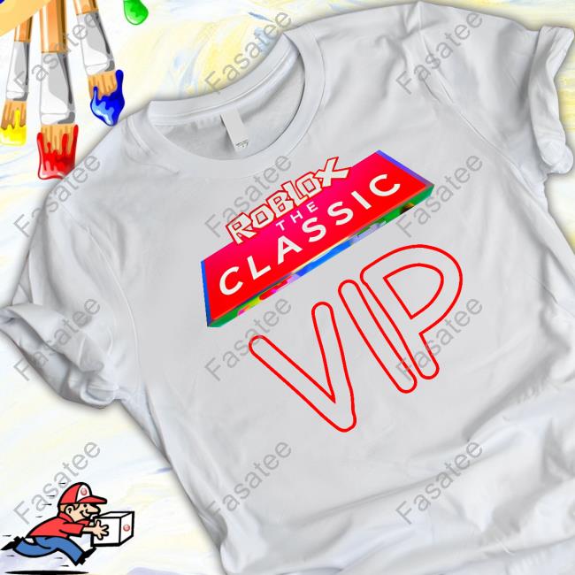 Roblox Merch Roblox The Classic Vip Tee Shirt
