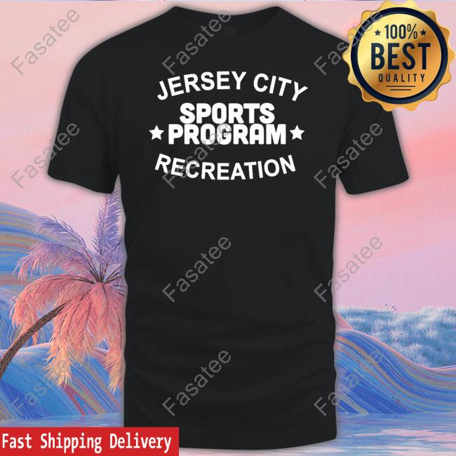 Bill Hader Wearing Jersey City Sports Program Recreation Sweatshirt
