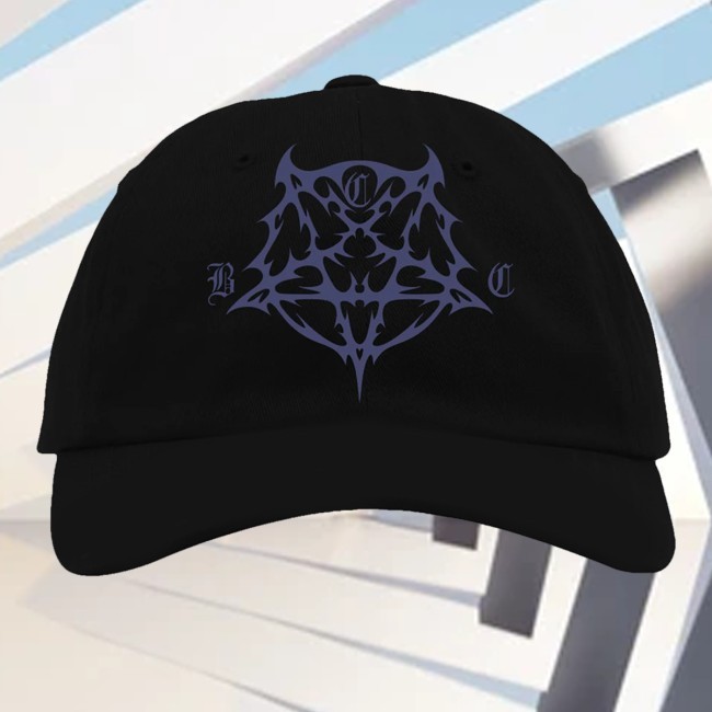 Trending Blackcraft Merch Purple Pentagram Logo Hat