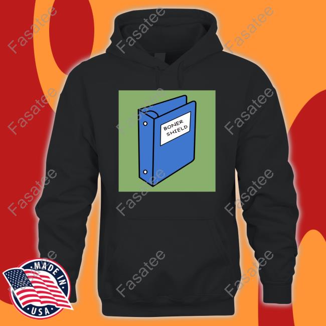 Shane Kippel Boner Shield Book Hoodie