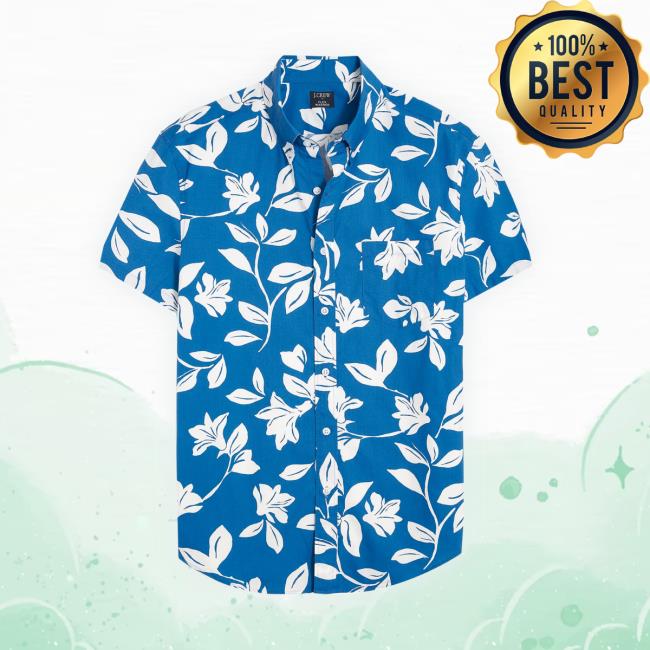 Official Slim Short-Sleeve Printed Flex Casual T-Shirt