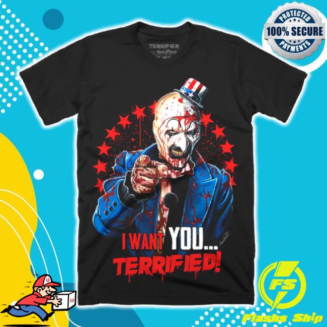 Original Terrifier Uncle Art Limited Edition Hoodie Sweatshirt Terror Threads Shop