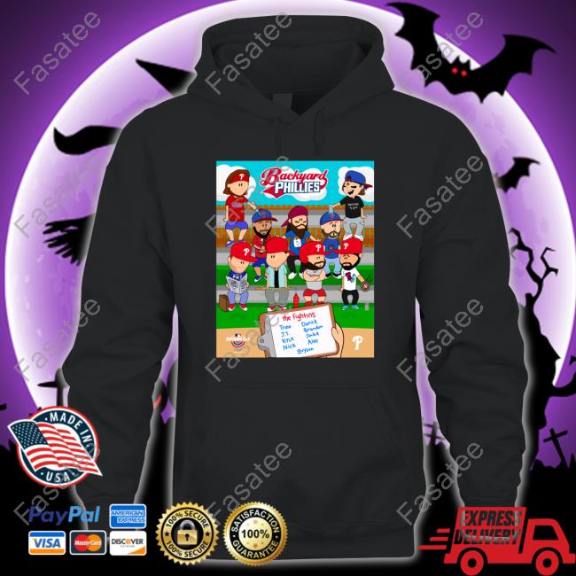 Backyard Phillies Long Sleeve T Shirt Philadelphia Phillies