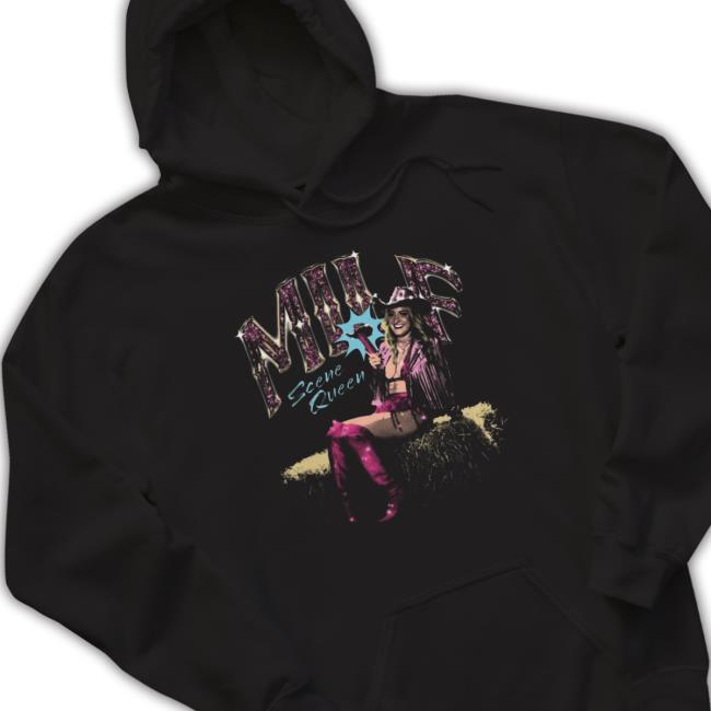 Official Scenequeenrocks Merch Milf Scene Queen Shirt