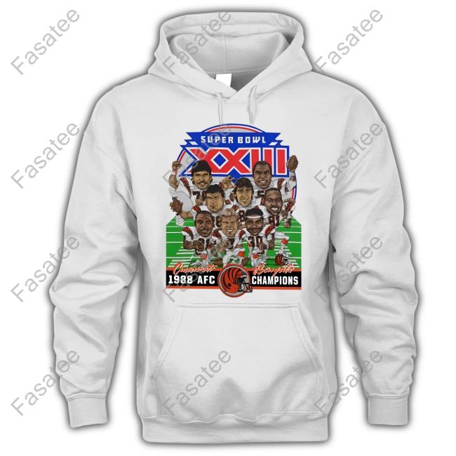 Kay Adams Vintage Cincinnati Bengals Super Bowl Xxiii 1988 Shirt