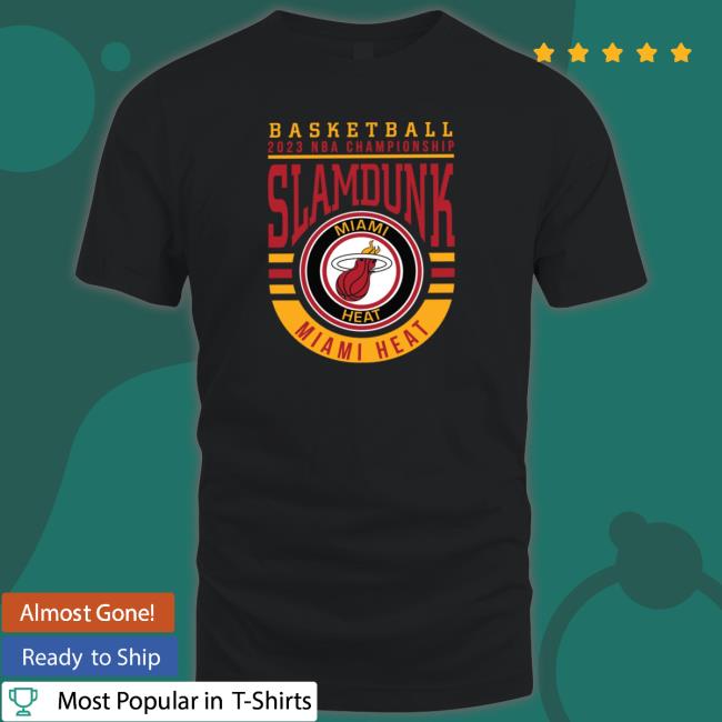 2023 Championship Slamdunk Miami Heat Basketball Logo Shirt