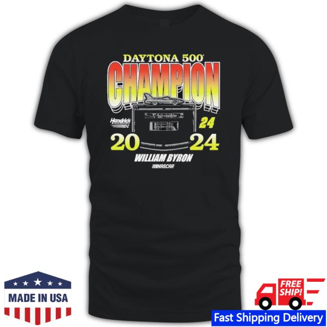 Trending William Byron Hendrick Motorsports Daytona 500 Champion 2024 Vintage Art TankTop