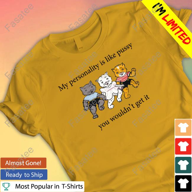 My Personality Is Like Pussy You Wouldn’t Get It Hoodie Sweatshirt