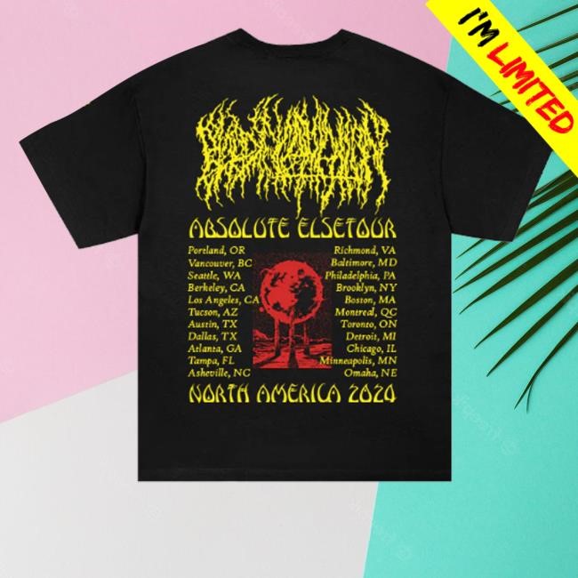 Bloodincantation Merch Store Absolute Elsetour Na 2024 Cover Sweatshirt
