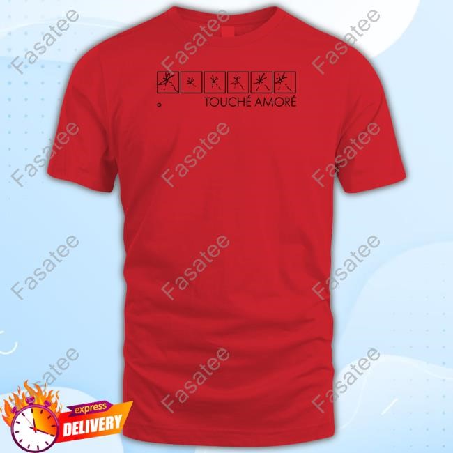 Touché Amoré Square Box Logo Ringer Tee