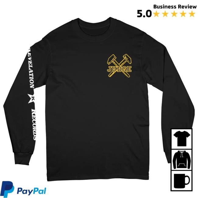 Official Revhq Merch Judge New York Crew Long Sleeve Hoodie