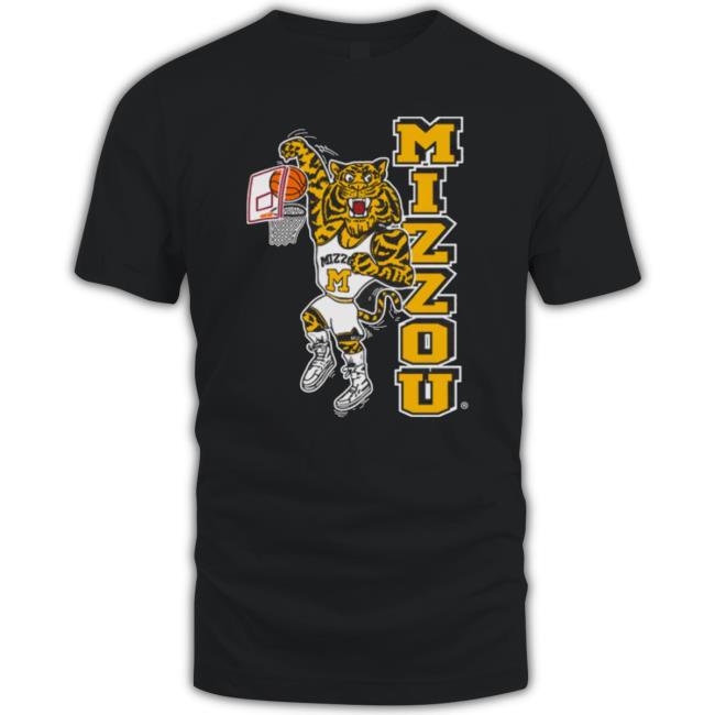 Official 19Nine Missouri Dunking Tiger shirt Official 19Nine Missouri Dunking Tiger Shirt