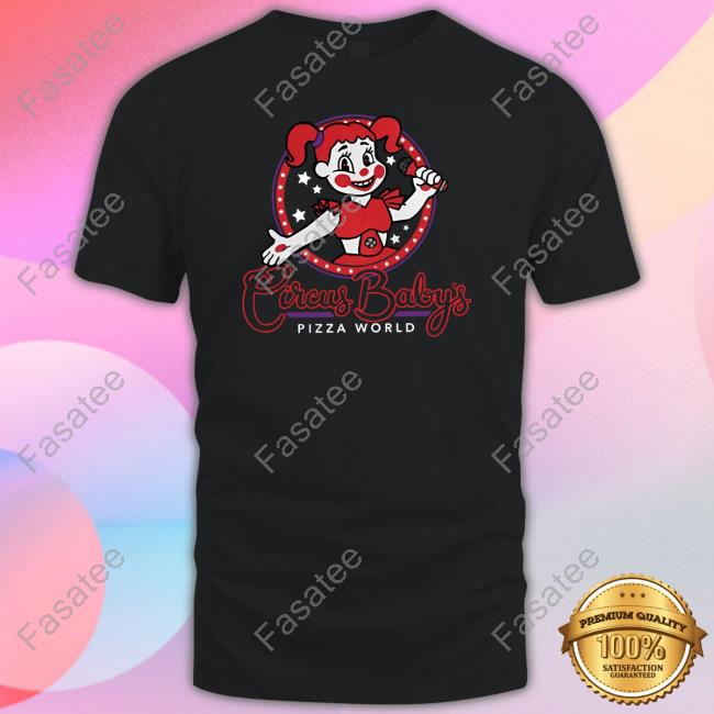 Bioworld Girls Circus Babys Pizza T-Shirt