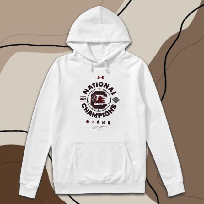 South Carolina Gamecocks Under Armour Women’S 2022 Ncaa Women’S Basketball National Champions Locker Room Sweatshirt