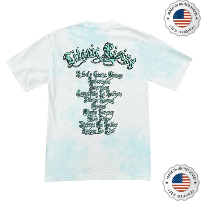 Weyes Blood Merch Titanic Rising Psych Tie-Dye Short Sleeve Tee
