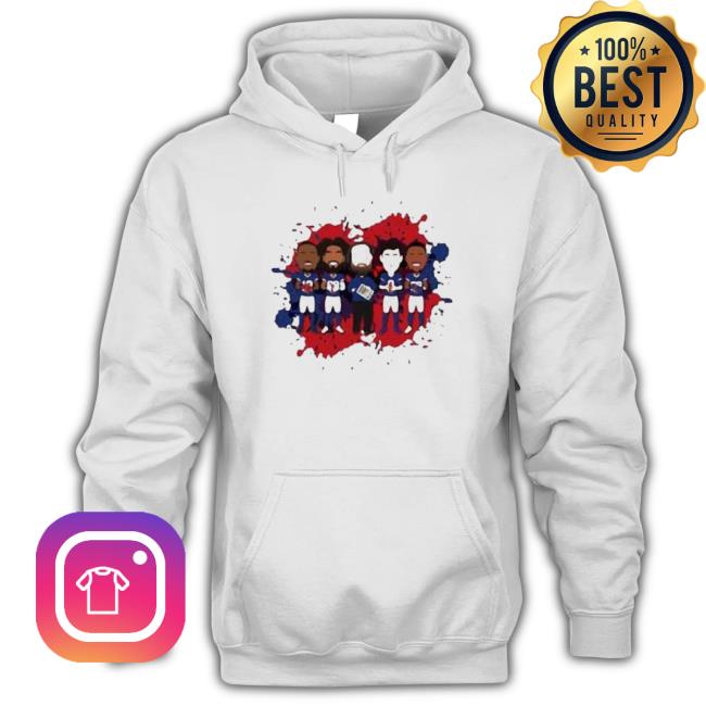 Giants American Football Brian Daboll Daniel Jones Leonard Williams Barkley Kenny Golloday New York Hooded Sweatshirt