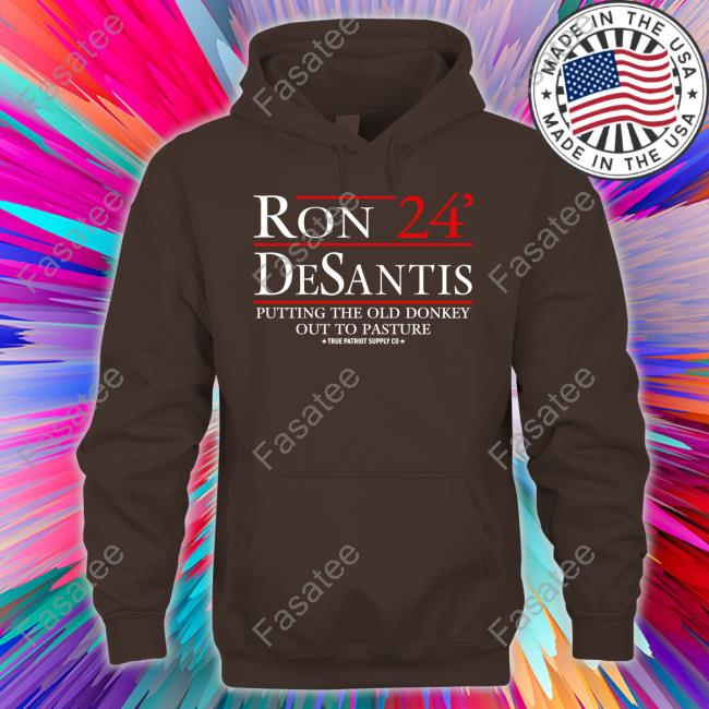 Ron Desantis 24 Putting The Old Donkey Out To Pasture Shirt