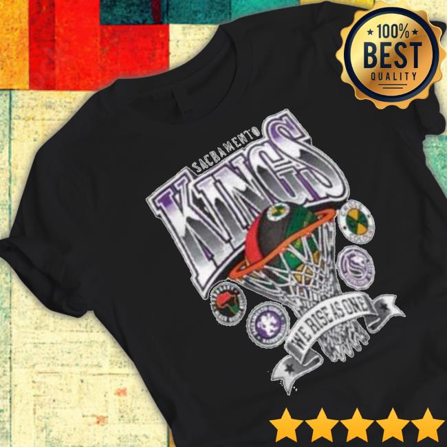 Sacramento Kings We Rise As One 2023 t- shirt