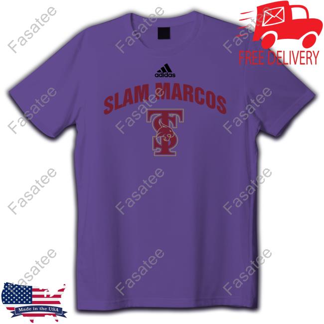 Bobcat Fan Store Texas State Baseball Slam Marcos Shirt