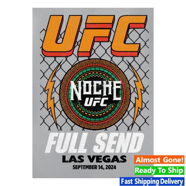 Full Send X Ufc Merch Store Noche Las Vegas Sweatshirt