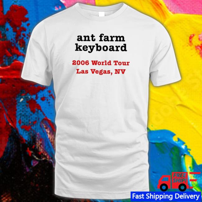 Official Frisky Dingo Ant Farm Keyboard 2006 World Tour Las Vegas Nv Hoodie