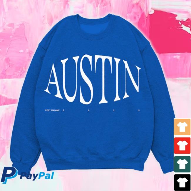Original Postmalone Merch Store Postmalone Austin Sweater Post Malone Shop