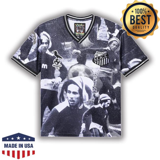 Bob Marley Aop Soccer Jersey Tee Shirts