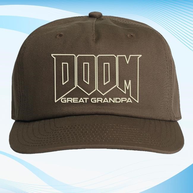 Pillow Head Merch Doom Great Grandpa Cap