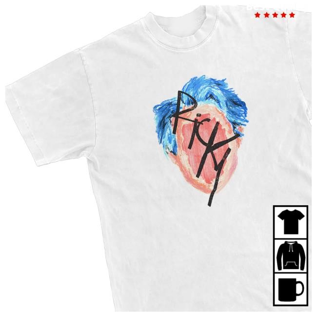 Ricky Montgomery Merch Shop Store Official Oil Pastel Tour Tee Shirt