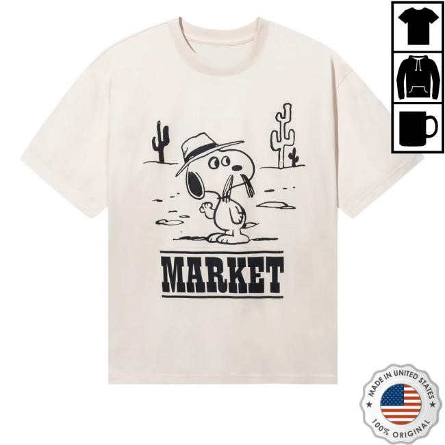 Market Studios Merch Peanuts Needles New Shirt