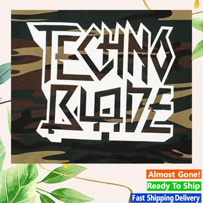 Techno Blade Camo Wordmark T-Shirt, Hoodie, Tank Top, Sweater And Long Sleeve T-Shirt
