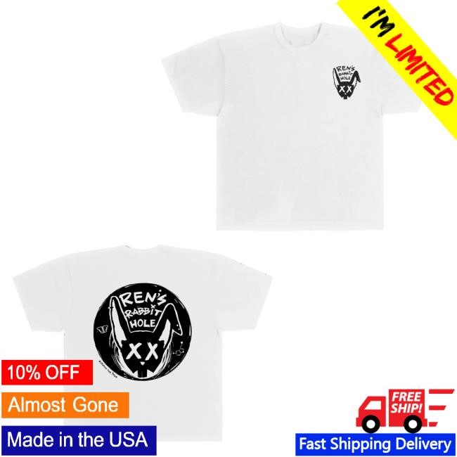Ren Makes Merch Shop Store Official Ren Rabbit Hole White T Shirt