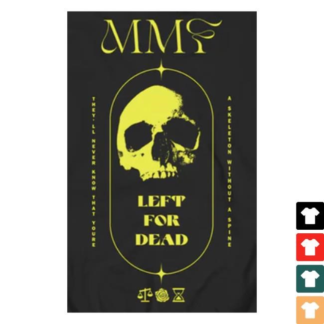 Official Merchnow Merch Memphis May Fire Left For Dead Black Pullover Tee Shirt