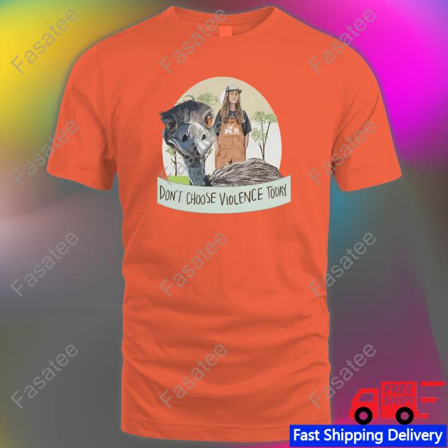 Knuckle Bump Farms Store Don't Choose Violence Today New Shirt Don't Choose Violence Today T Shirt