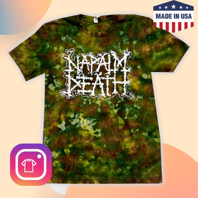 Official Napalm Death - Scum 3D T-Shirt