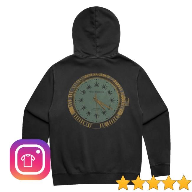 Wiz Khalifa Merch Store Kush Time Pullover Crewneck Sweatshirt