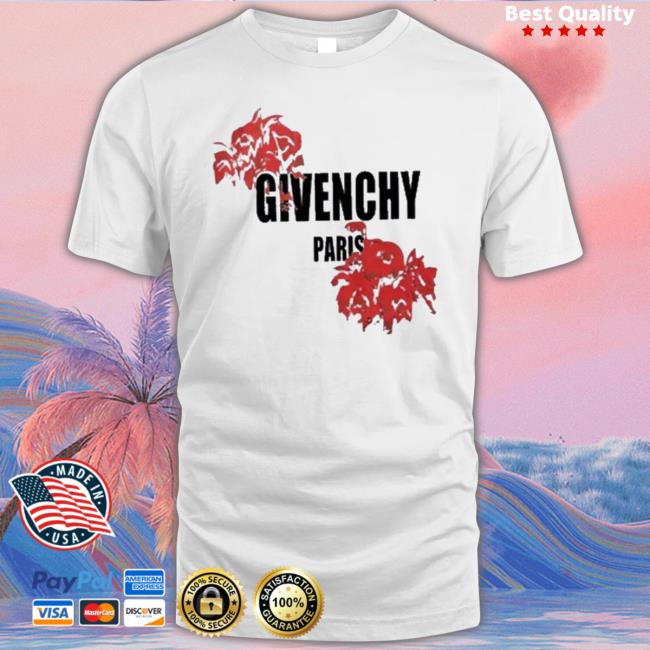 Official Red Rose Givenchy Paris Shirt