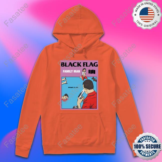 Lottareds Black Flag Family Man Shirts