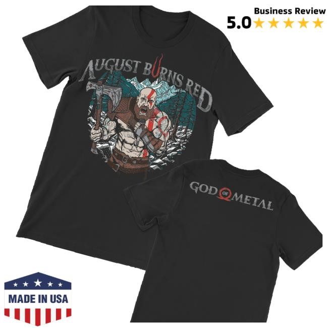 August Burns Red Tour Merch Store God Of Metal Tee
