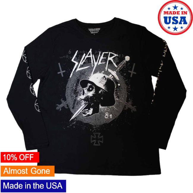 Trending Napalm Records Merch Store Slayer Dagger Skull - New Shirt Napalmrecords Shop