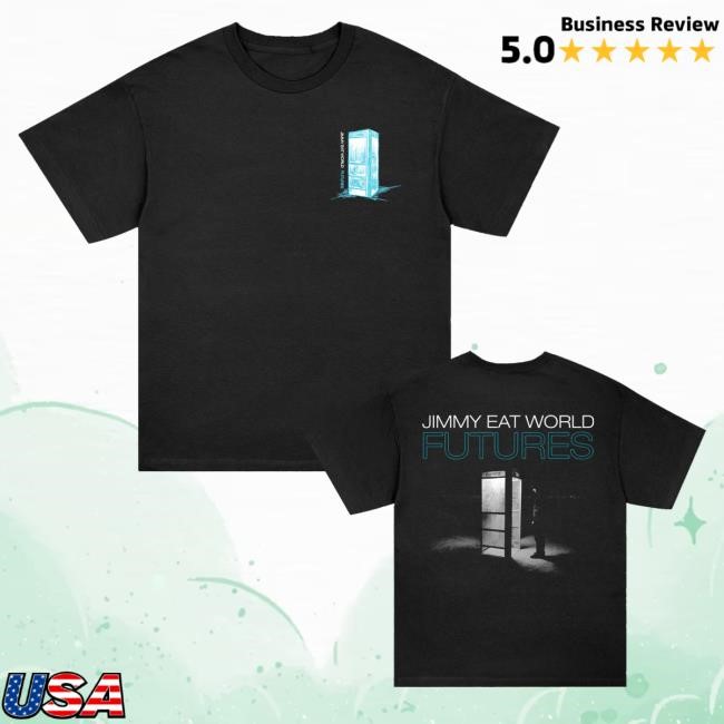Official Jimmy Eat World Merch Futures 2024 Shirts Black