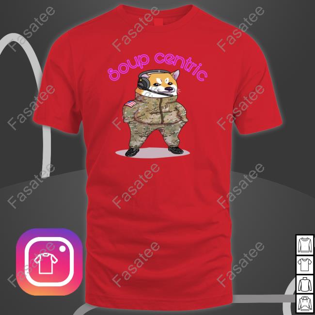 Nafo Dog Soup Centric Crewneck Sweatshirt Goblin Nafo Dog Soup Centric Shirt