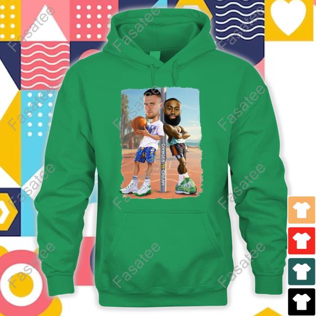 Cookies And Cream Jaylen Brown X Kristaps Porzingis Shirts
