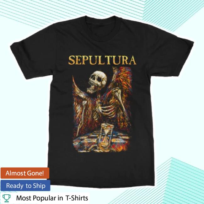 Trending Indie Merch Store Sepultura "Hourglass" New Shirt Indiemerchstore Shop