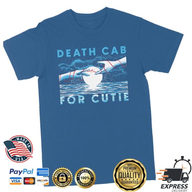 Death Cab For Cutie Merch Store Transatlanticism Hands Hooded Sweatshirt