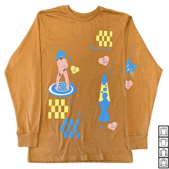 Official Meow Wolf Merch Be You Long Sleeve Long Sleeve Shirt
