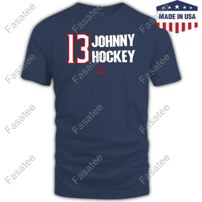 13 Johnny Hockey Cbj Artillery Shirt