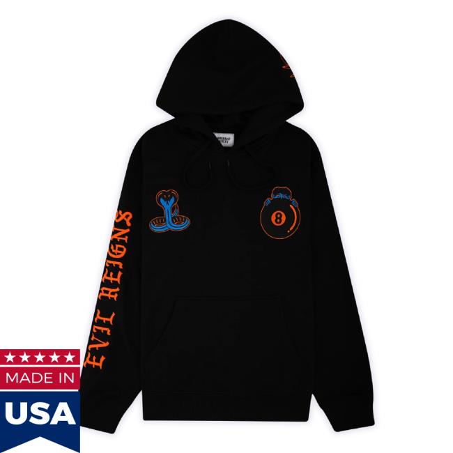 Official Doomsday Society Merch Store Eight Ball Embroidered Classic Shirt Doomsdaysociety Shop